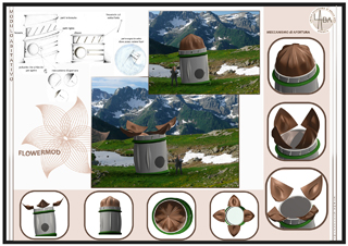 Concept Design - Progetto modulo abitativo